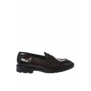 Pantofi loafer flatform - Maro inchis imagine
