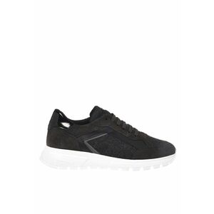 Pantofi sport cu detalii din piele intoarsa - Gri imagine