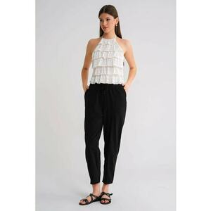 Pantaloni dama Mixray - in - negru imagine