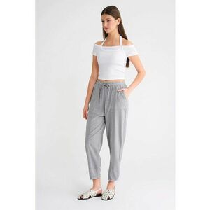 Pantaloni dama Mixray - in - gri imagine
