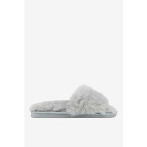 Papuci dama 5903419601262 - Textil - Gri - Gri imagine