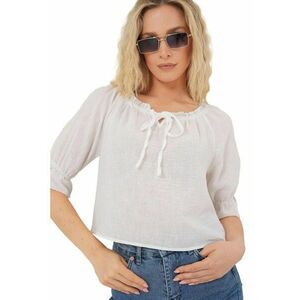 Tricou dama - Textil - Alb imagine