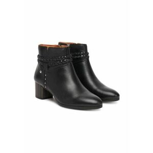 Botine dama - piele naturala - negru imagine