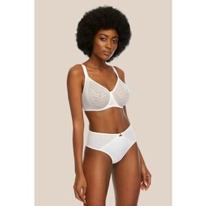 Sutien fara burete cu broderii geometrice Clara imagine