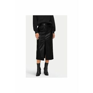 Fusta Dama - 304494130 - Imitatie de piele - XL INTL - Negru imagine