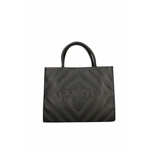 Geanta tote cu logo Silvana Nova - Negru imagine