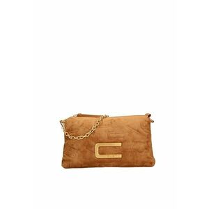 Geanta crossbody cu logo - Portocaliu imagine