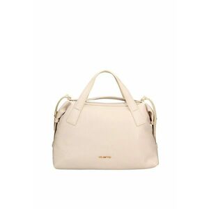 Geanta shopper de piele ecologica - Bej deschis imagine