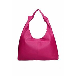 Geanta hobo de piele Iduna Lux - Fucsia imagine