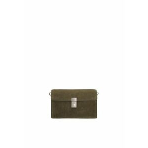 Geanta crossbody de piele intoarsa Celeste Prime - Verde imagine
