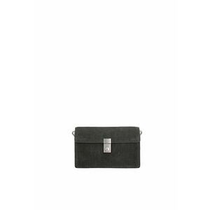 Geanta crossbody de piele intoarsa Celeste Prime - Negru imagine