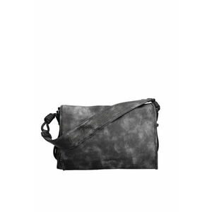 Geanta crossbody de piele ecologica Axton Pro - Negru stins imagine