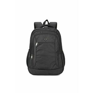 Rucsac cu buzunare multiple si barete ajustabile - Negru imagine
