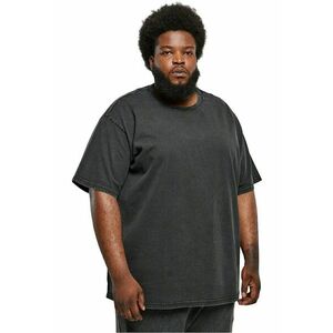 Tricou lejer din bumbac - Negru stins imagine