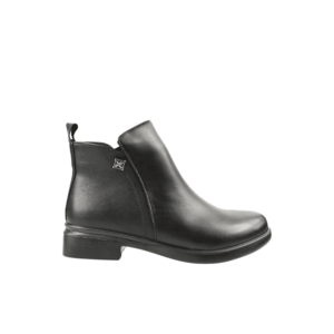 Ghete elegante - dama - 9630 negru - piele naturala - Negru imagine