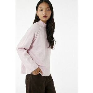 Pulovertricotat cu maneci raglan - Roz pal imagine