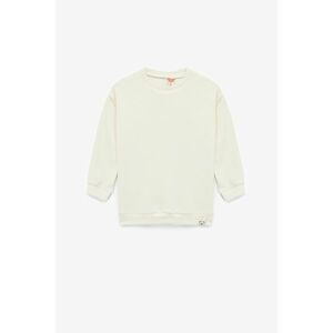 Bluza uni de trening din plus - Bej deschis imagine