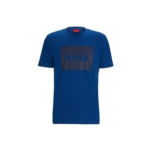 Tricou regular fit cu imprimeu logo Dulive - Albastru royal/Bleumarin imagine