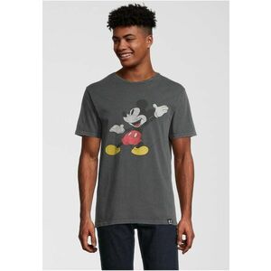 Tricou cu imprimeu Mickey Mouse - Gri inchis imagine