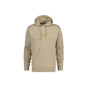 Hanorac cu broderie logo Tonal - Bej imagine