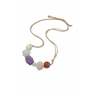 Colier bej - cu piese geometrice - Maybel C11 - imagine