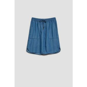 Fusta simpla din tesatura lyocell XS - BLUE imagine