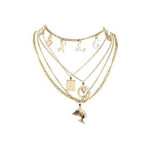 Colier Charis Gold C17 - Aliaj metalic - Auriu imagine
