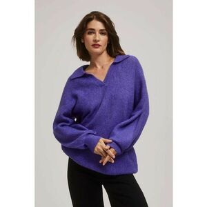 Pulover femei - violet - acril - imagine