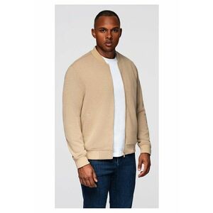 Jacheta bomber cu maneci raglan OM-JANP-0159 - Bej imagine