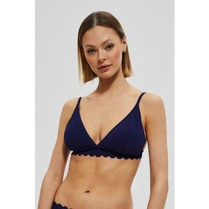 bikini bleumarin - cupe triunghiulare - Bleumarin imagine