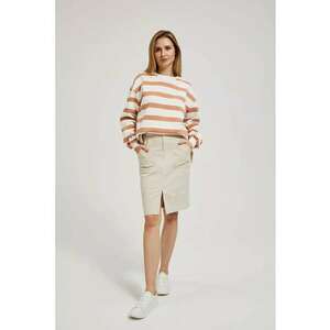 Fustă Bej cu buzunare - Bej imagine