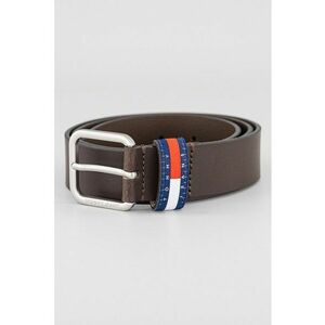 Curea de piele cu logo Ryan - Negru/Negru stins imagine