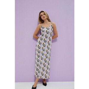 Rochie alba de vara cu bretele - Alb imagine