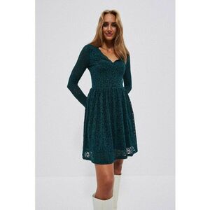 Rochie din dantela - Verde inchis imagine