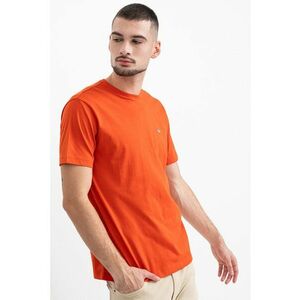 Tricou din bumbac Shield - Portocaliu stins imagine