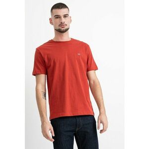 Tricou din bumbac Shield - Caramiziu imagine