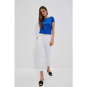 Pantaloni chinos albi imagine