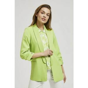 Sacou verde cu maneci 3/4 - Verde imagine