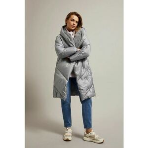 Jacheta gri cu quilt - Gri imagine