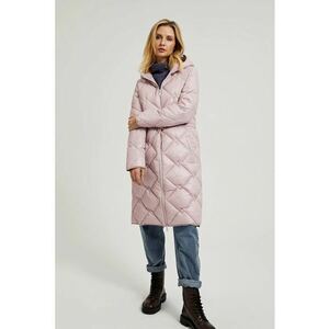Jacheta quilted cu snur roz - Roz imagine