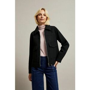 Jacheta neagra cu buzunare mari - Negru imagine