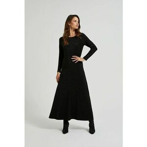 Rochie maxi eleganta neagra - Negru imagine