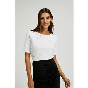 Bluza bumbac - Alb imagine