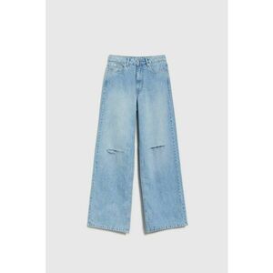 Jeansuri Wide Leg albastru - BLUE imagine