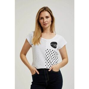 Bluza maneci scurte - Alb imagine
