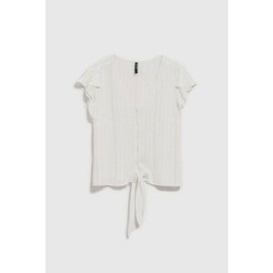 Bluza - alba - viscoza - Alb imagine