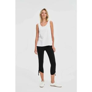 Leggings - bumbac - Negru imagine