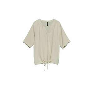 Bluza dama - Model cu decolteu - Viscoza - 65480 - Bej imagine