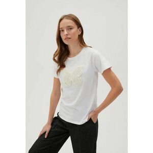 Tricou alb bumbac imagine