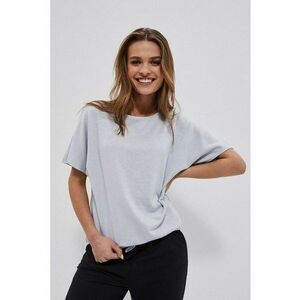 Bluza gri cu maneca scurta - Gri imagine